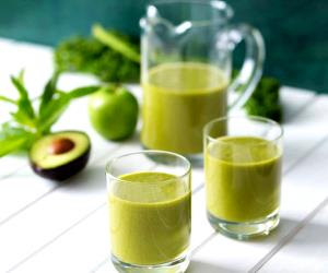 Quantas calorias em 1 Porçoes Green Juice?