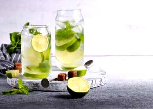 Quantas calorias em 1 Porçoes Limonada Suíça Light?