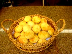 Quantas calorias em 1 Porçoes Mandioqueijo Caseiro?