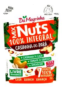 Quantas calorias em 1 Porçoes Mix Integrais?