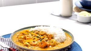 Quantas calorias em 1 Porçoes Moqueca De Camarão?