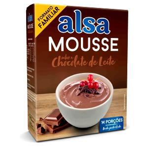 Quantas calorias em 1 Porçoes Mousse De Chocolate II?