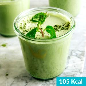 Quantas calorias em 1 Porçoes Mousse De Kiwi?