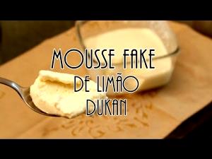 Quantas calorias em 1 Porçoes Mousse Fake Dukan?