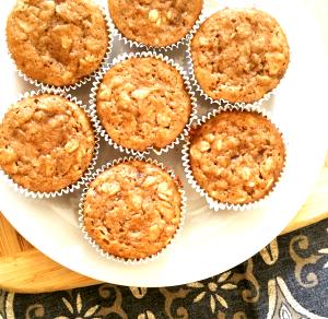 Quantas calorias em 1 Porçoes Muffin Banana E Aveia?