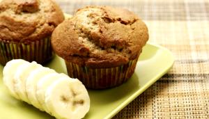 Quantas calorias em 1 Porçoes Muffin De Banana E Aveia?