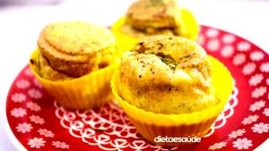 Quantas calorias em 1 Porçoes Muffin De Crepioca Com Chia?