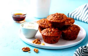 Quantas calorias em 1 Porçoes Muffin Light De Cenoura?