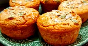 Quantas calorias em 1 Porçoes MUFFIN SALGADO De Grao De Bico E Frango?