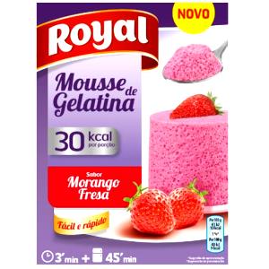 Quantas calorias em 1 Porçoes Musse De Gelatina?