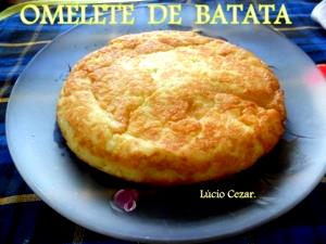 Quantas calorias em 1 Porçoes Omelete De Batata (Cozida)?