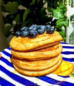 Quantas calorias em 1 Porçoes Panqueca Americana Sem Glúten?