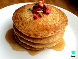 Quantas calorias em 1 Porçoes Panqueque Rápido De Avena?