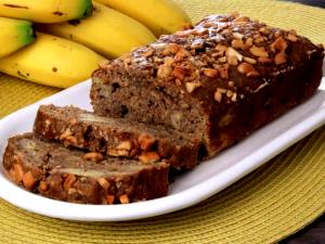 Quantas calorias em 1 Porçoes Pao De Banana Com Acucar Mascavo?