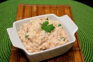 Quantas calorias em 1 Porçoes Pate De Peito De Peru Com Queijo Branco?