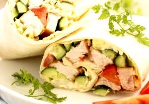 Quantas calorias em 1 Porçoes Pate Wrap Mortadela?