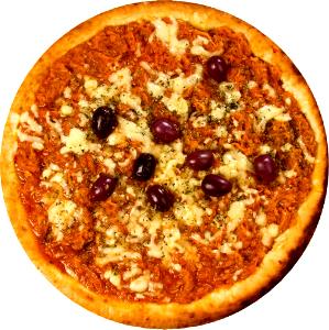 Quantas calorias em 1 Porçoes Pizza De Bacalhau?