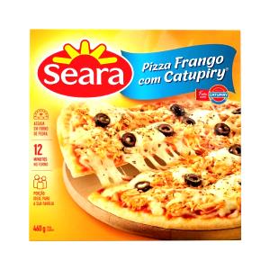 Quantas calorias em 1 Porçoes Pizza De Frango E Mussarela (Angeloni)?