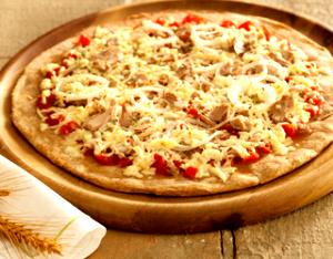 Quantas calorias em 1 Porçoes Pizza İntegral De Atum?