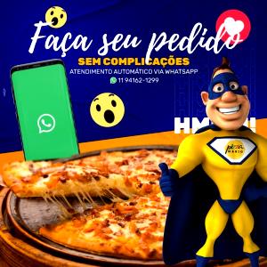 Quantas calorias em 1 Porçoes Pizza Zap?