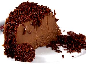 Quantas calorias em 1 Porçoes Pudim Brigadeiro?