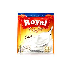 Quantas calorias em 1 Porçoes Pudim De Coco Pronto Royal?