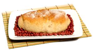 Quantas calorias em 1 Porçoes Pão De Amendoim?