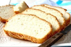 Quantas calorias em 1 Porçoes PÃO DE LIQUIDIFICADOR SEM GLUTEN?