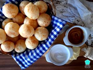 Quantas calorias em 1 Porçoes Pão De Queijo De Fécula De Mandioca?