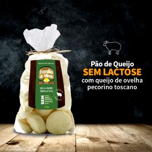 Quantas calorias em 1 Porçoes Pão De Queijo Sem Lactose E Sem Glúten?