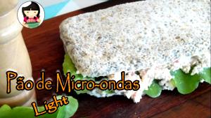 Quantas calorias em 1 Porçoes Pão Microondas Fácil Com Chia?