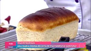 Quantas calorias em 1 Porçoes Pão Petrópolis - Ana Maria Braga?