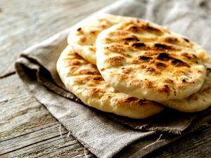 Quantas calorias em 1 Porçoes Pão Pita?