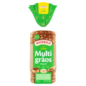 Quantas calorias em 1 Porçoes Pão Integral Multigrãos?