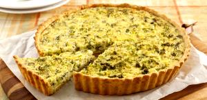 Quantas calorias em 1 Porçoes Quiche De Brocolis?