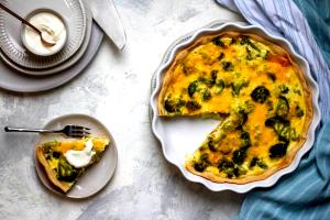 Quantas calorias em 1 Porçoes Quiche Light E Funcional?