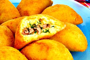 Quantas calorias em 1 Porçoes Risoles De Peixe?