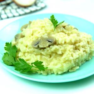 Quantas calorias em 1 Porçoes Risoto De Champiom?