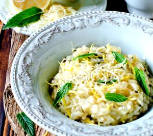 Quantas calorias em 1 Porçoes Risoto De Limão?