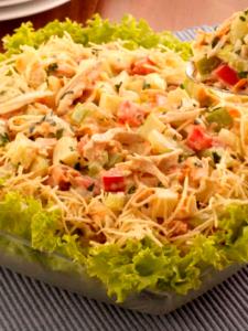 Quantas calorias em 1 Porçoes Salada Da Virada?