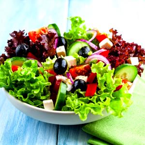Quantas calorias em 1 Porçoes Salada Saudável?
