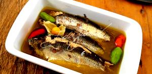 Quantas calorias em 1 Porçoes Sardinha Escabeche Light?