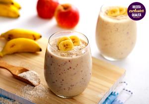 Quantas calorias em 1 Porçoes Smoothie De Banana E Maçã?