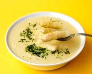 Quantas calorias em 1 Porçoes Sopa Creme De Aspargo Light?