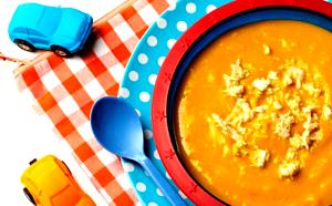 Quantas calorias em 1 Porçoes Sopa De Abóbora Cabotian Com Legumes E Frango?