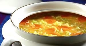 Quantas calorias em 1 Porçoes Sopa De Legumes Da Ju?