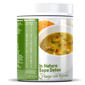 Quantas calorias em 1 Porçoes Sopa De Legumes Detox?