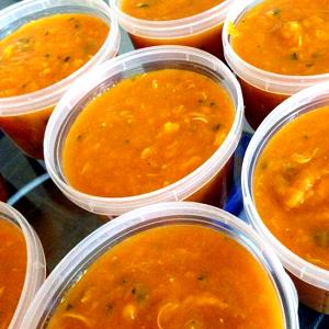 Quantas calorias em 1 Porçoes Sopa De Legumes Sem Macarrão?