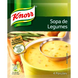 Quantas calorias em 1 Porçoes Sopa Legumes V?