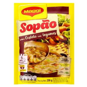 Quantas calorias em 1 Porçoes Sopa Original 1?